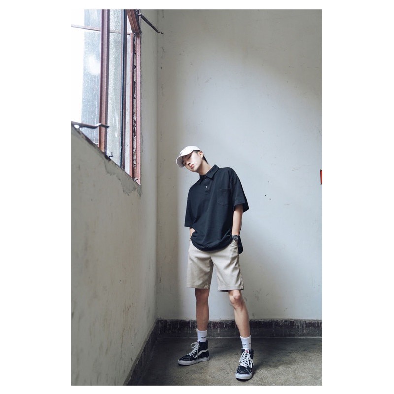 Áo polo nam nữ dáng siêu rộng  - áo thun có cổ form to bigsize - A1- trẻ trung - phong cách bụi-A1 | BigBuy360 - bigbuy360.vn