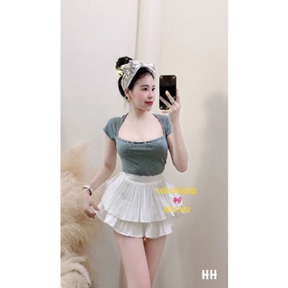 Áo tăm cổ U