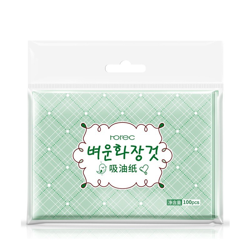 [Hàng mới về] Bộ 100 tờ giấy hút thấm dầu tẩy trang siêu mạnh | BigBuy360 - bigbuy360.vn