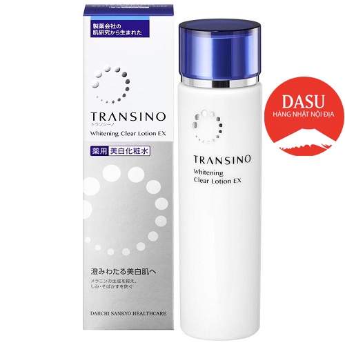 Nước hoa hồng sáng da mờ nám Transino Whitening Clear Lotion EX Nhật Bản