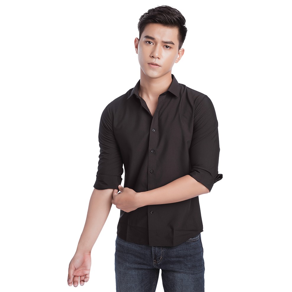 [Mã MAKJB12 hoàn 20% tối đa 50K xu đơn 150K] Áo sơ mi nam Kojiba dài tay công sở vải cotton cao cấp dáng ôm | BigBuy360 - bigbuy360.vn