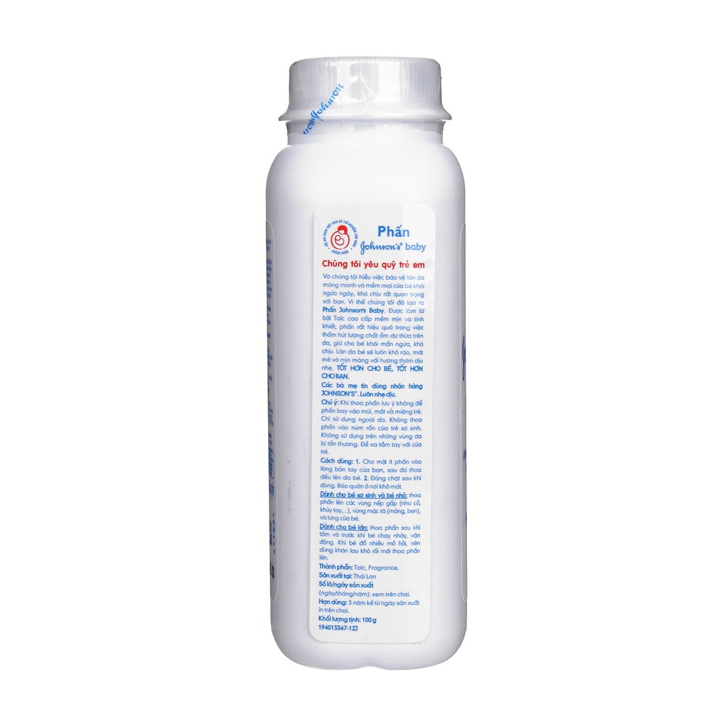 Phấn thơm em bé Johnson Baby 100g | BigBuy360 - bigbuy360.vn