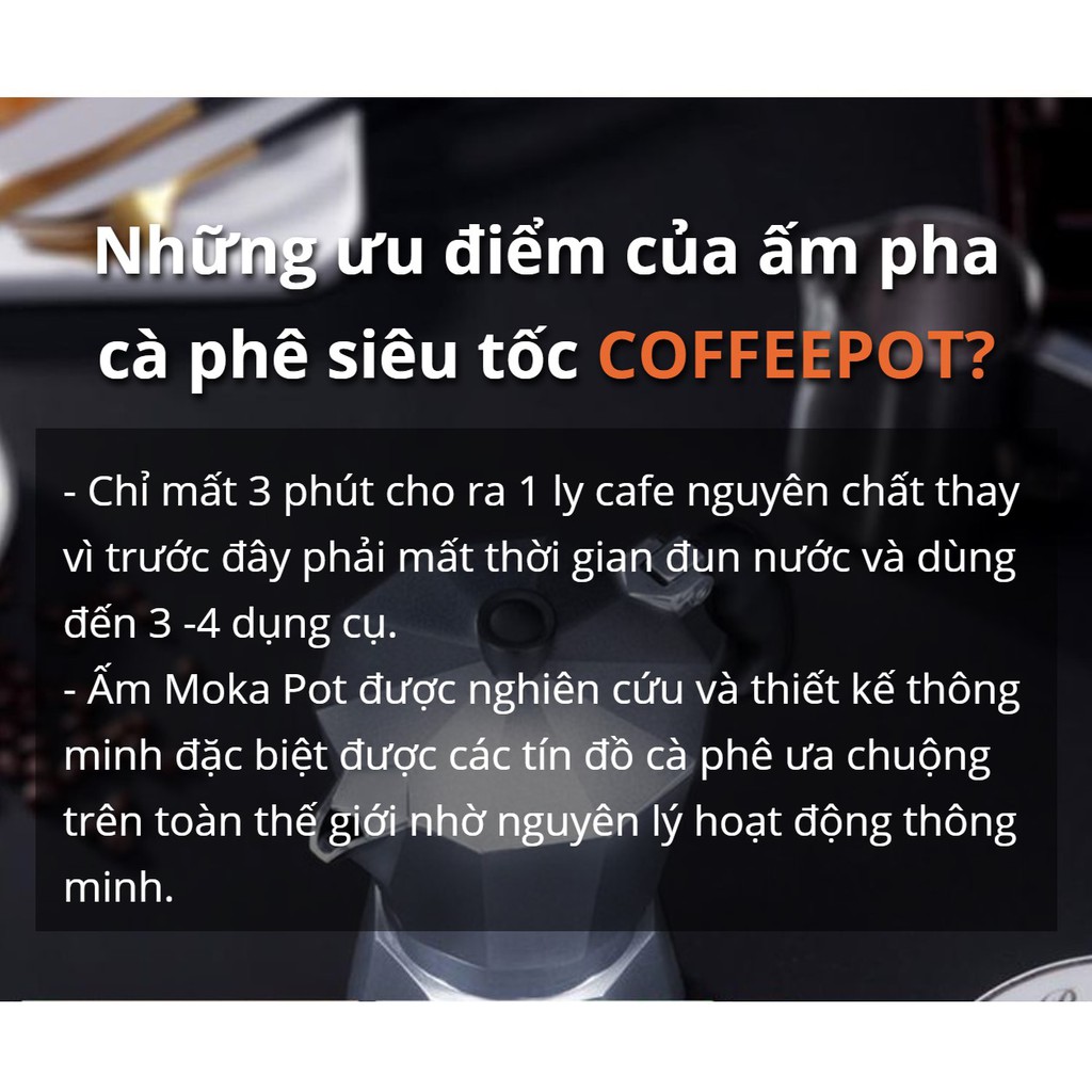 [ COMBO 5 ] Bình pha cafe tự động