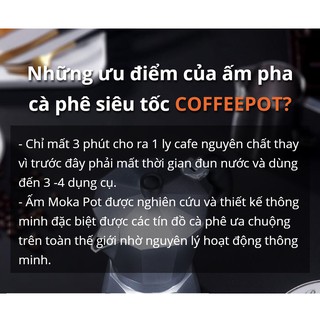 Bình pha cafe tự động, bình pha cafe kiểu ý