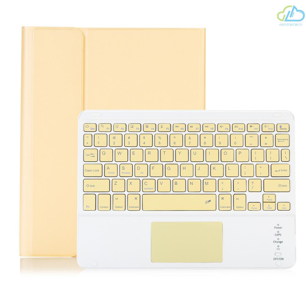 Bao Da Máy Tính Bảng Kèm Bàn Phím Bluetooth Có Thể Tháo Rời Và Ngăn Đựng Bút Cảm Ứng Cho iPad Pro11 2018/2020/ iPad air4 2020 Ye