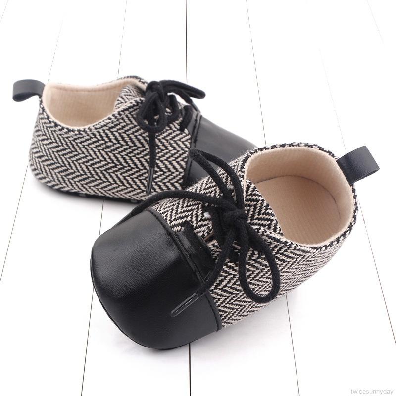 Giày Thể Thao Đế Mềm Phong Cách Anh Quốc Cho Bé