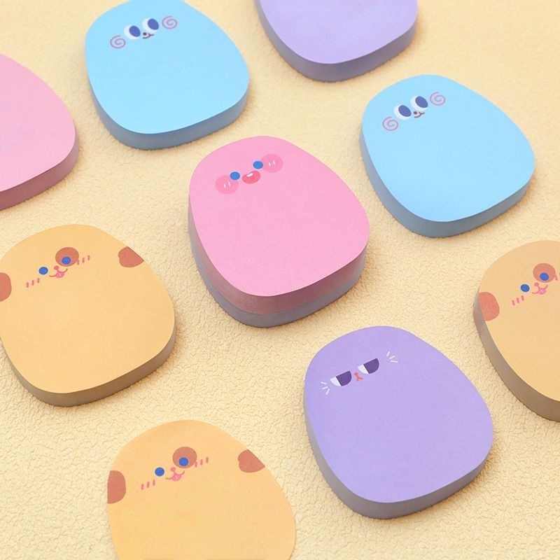 1 Tập Giấy Ghi Chú Màu Sắc Ngọt Ngào