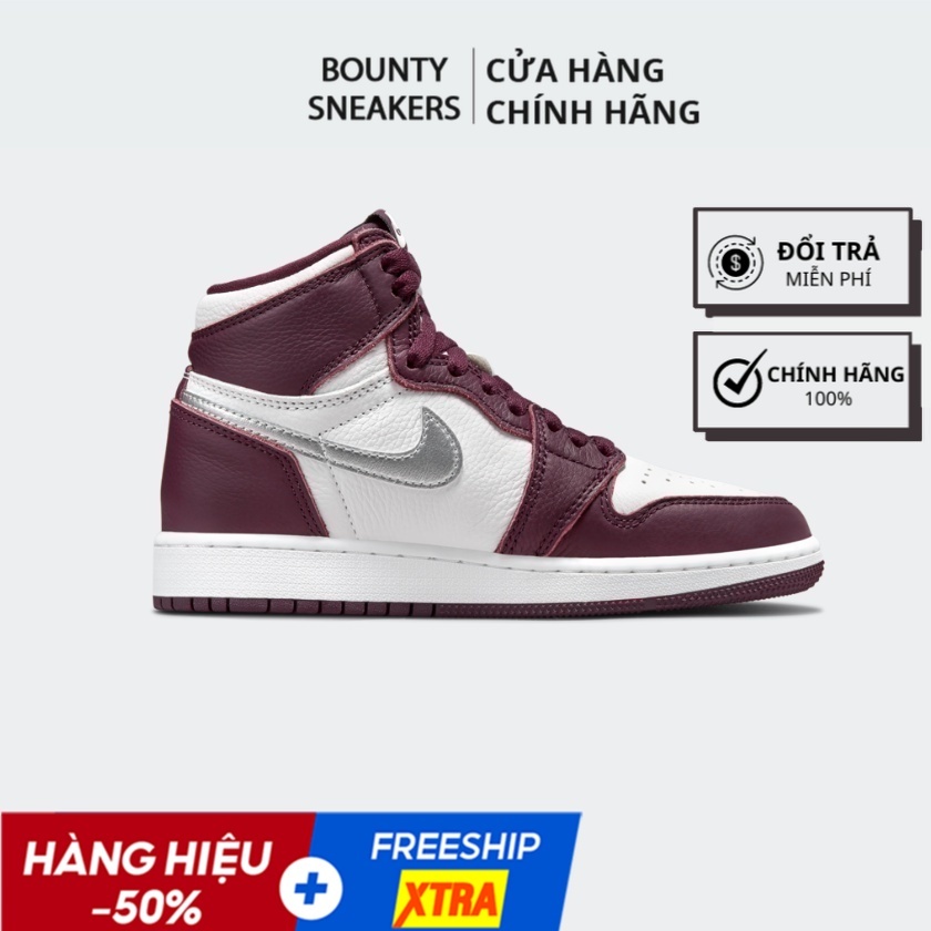 Giày chính hãng Nike Jordan 1 Retro High &quot;Bordeaux&quot; 575441-611 - Bounty Sneakers