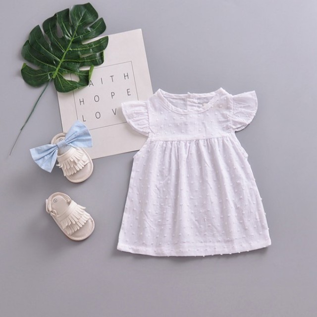 Đầm dáng xòe không tay dễ thương cho bé