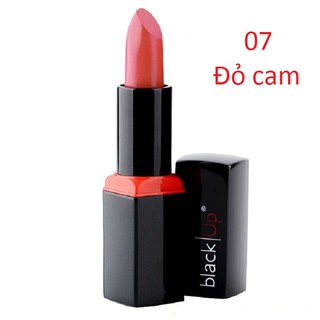 Son thỏi black up #7 đỏ cam