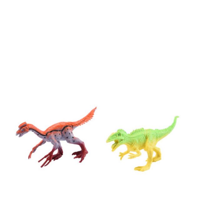 Bộ 6 khủng long size 17 cm hoạ tiết bóng bẩy