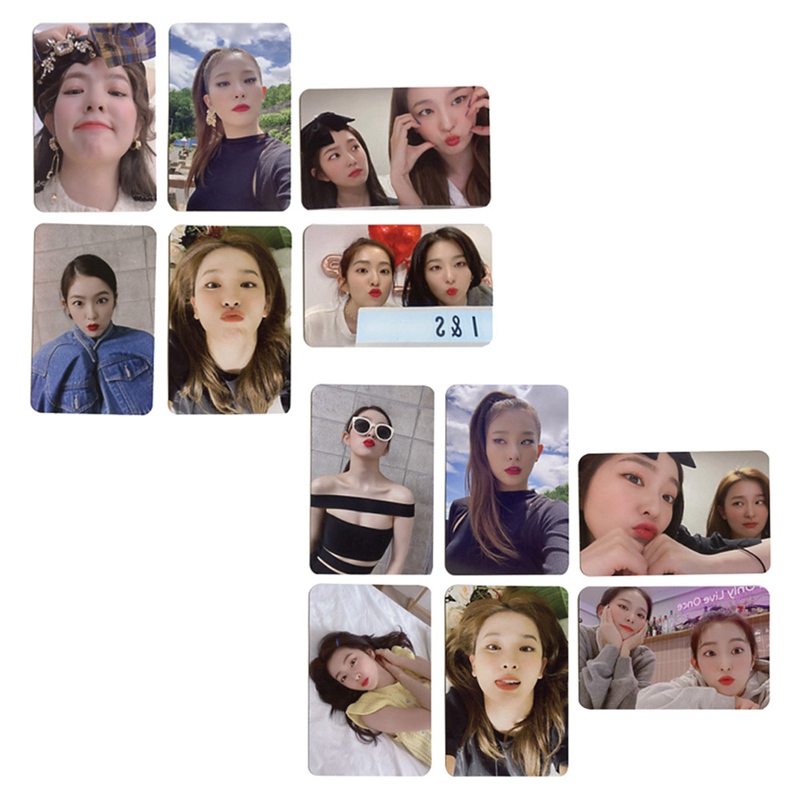 Set 6 Tấm Ảnh Nhóm Nhạc Kpop Red Velvet Irene & Seulgi 1st Mini