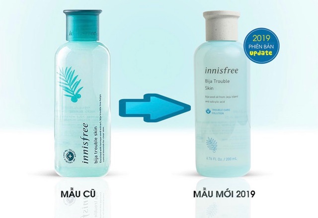 Nước Hoa Hồng Dành Cho Da Mụn➰ Innisfree Jejubija Trouble Skin