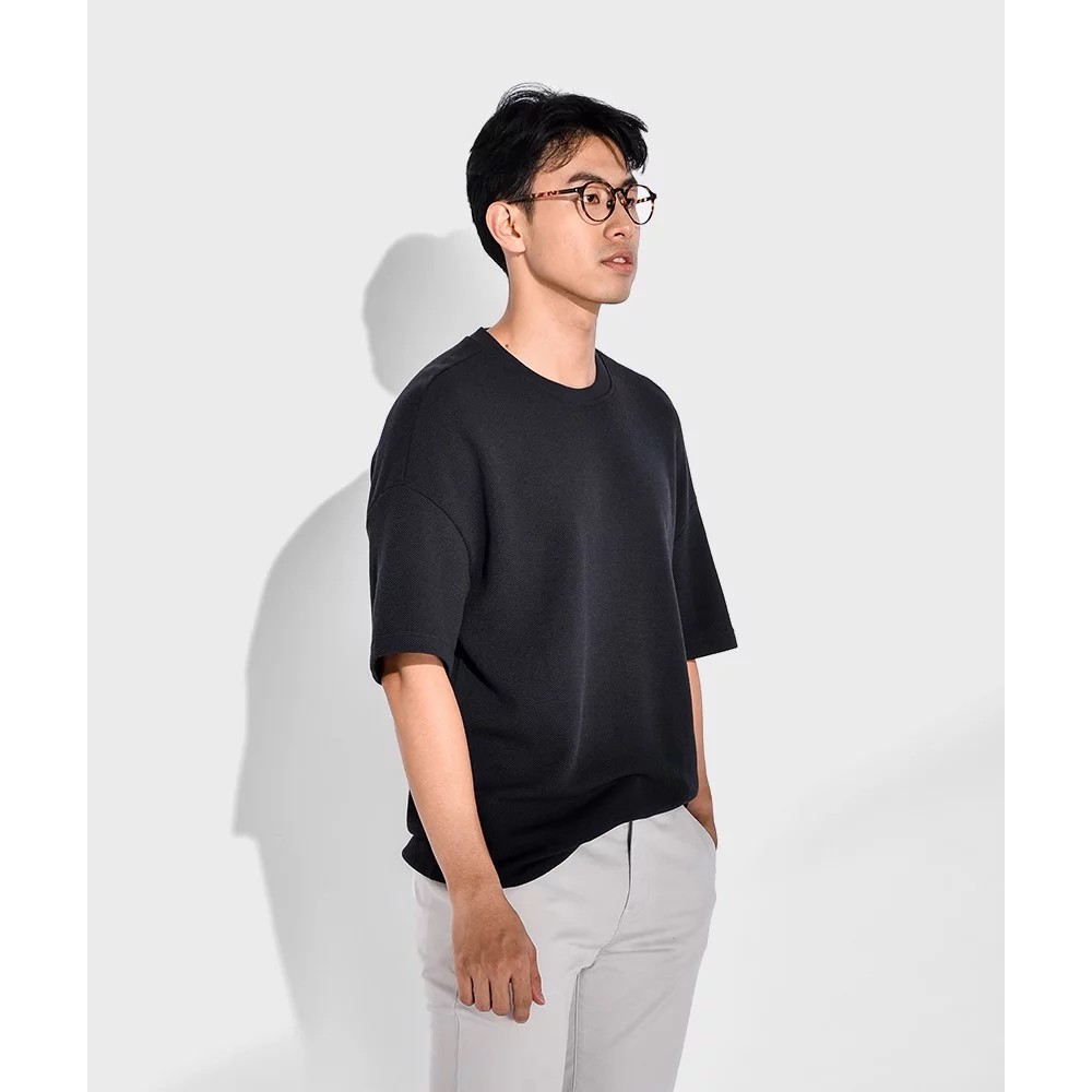 ROUTINE Áo Thun Nam Polo Tay Ngắn cổ tròn 10S20TSH0091