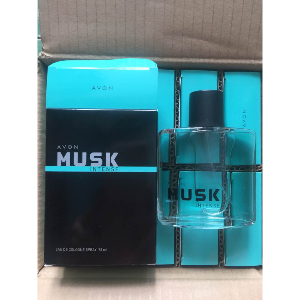 FREE SHIP CHÍNH HÃNG NƯỚC HOA NAM AVON MUSK INTENSE FOR MEN 75ML