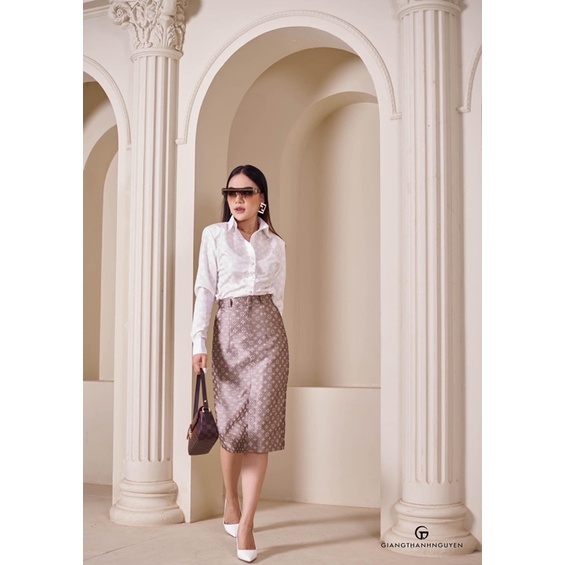 Thanh lý chân váy LV NTK GTN sz S new 100%