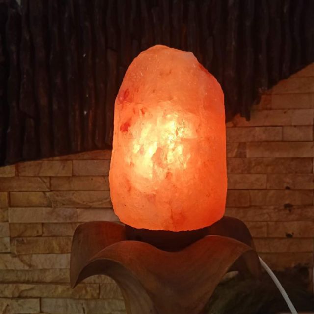 Đèn đá muối hymalaya (3-4kg) Trang trí, xông tinh dầu, đèn phong thủy, hút tài lộc, tăng dương khí... | BigBuy360 - bigbuy360.vn