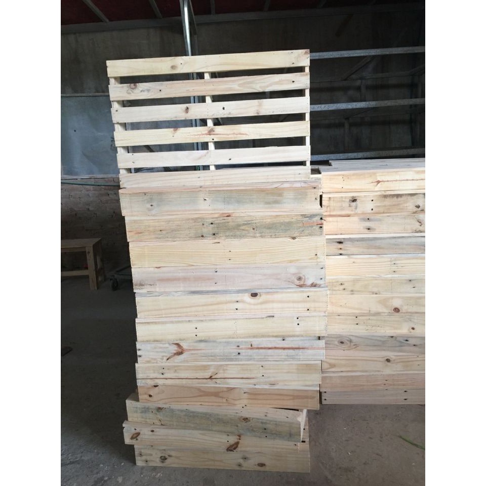 [Giá hủy diệt] Giường Pallet sinh viên - kích thước 50 x 80 x 11cm Giường gỗ - Giường xếp HP Decor