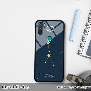 Ốp lưng kính 3D Vsmart Active 3 cung hoàng đạo