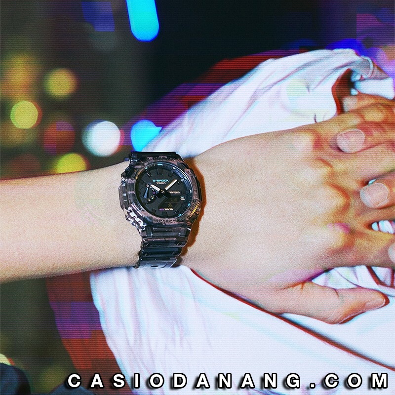 Đồng hồ nam dây nhựa Casio G-Shock chính hãng GA-2100NN-1ADR (45mm)