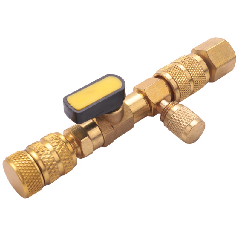 Dụng Cụ Lắp Đặt Lõi Van HVAC Cổng SAE Kép Kích Thước R410A R22 (Không Mất Khí)