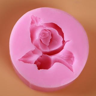 Silicone Mold Rose Shape Cake Mould Chocolate Stencil Candy Baking Decoration