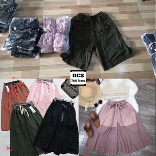Quần Lửng Chất Liệu Von Lụa Xưởng May DCS