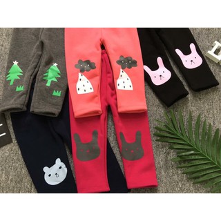 3 ri quần legging nỉ lông