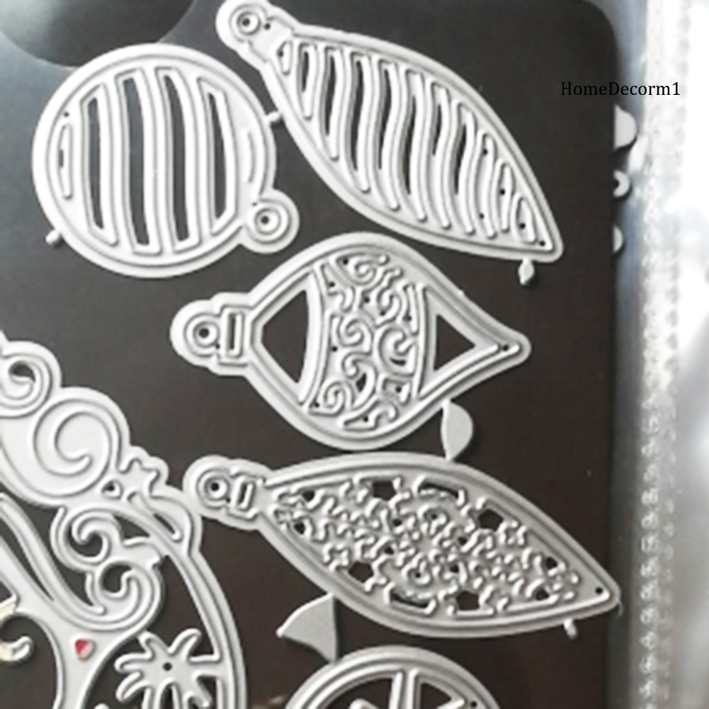 Khuôn cắt giấy bằng thép carbon cao cấp hình người bánh gừng/bông tuyết/ngôi sao trang trí sổ tay đẹp mắt