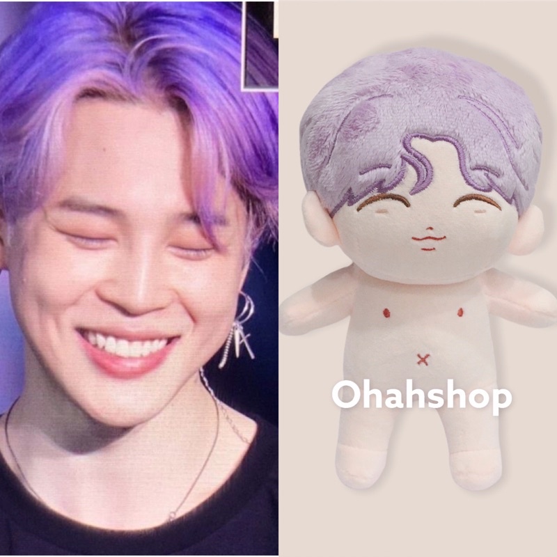 🍓 Doll BTS FANSITE Con Bố Jimin Tên Doll OHAHMIN Tặng Kèm Quà