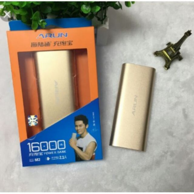 Pin sạc dự phòng 16000 mah chính hãng Arun