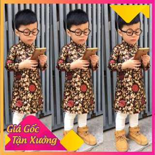 Xả Lũ  Áo dài cách tân cho bé trai 1-5 tuổi bongkids.store