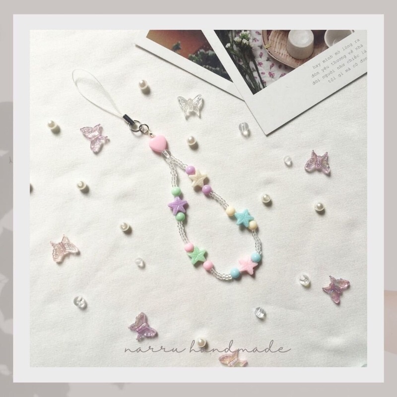 Móc khoá hadmade hình sao ⭐️