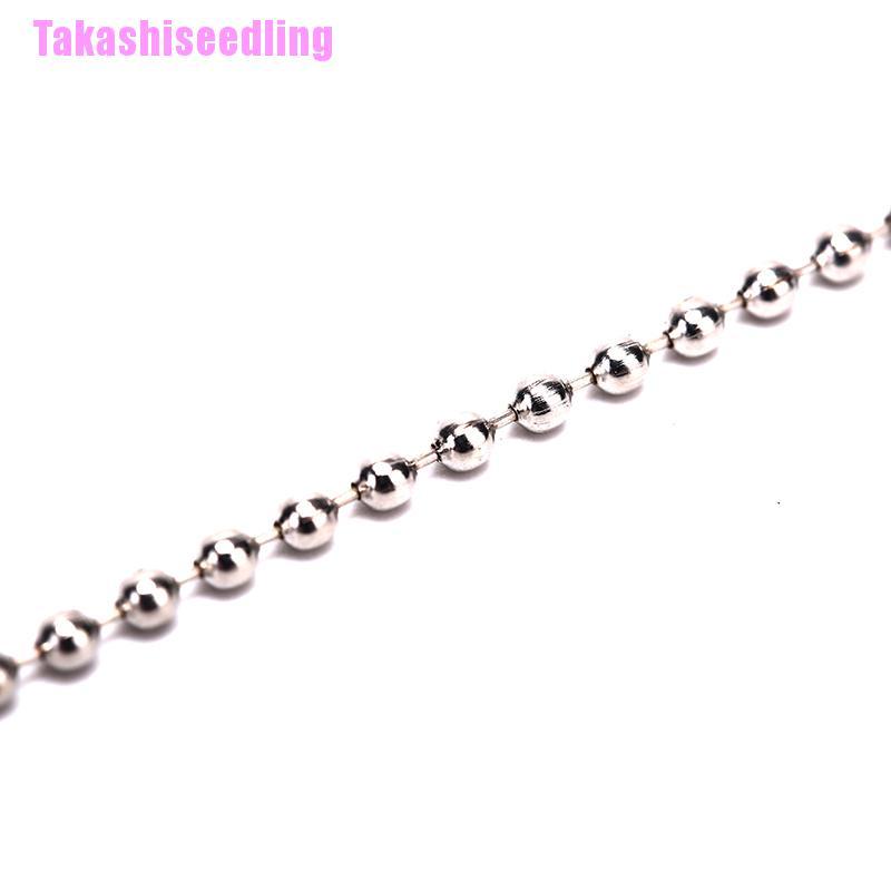 Bộ 10 dây móc khóa hạt đường kính 3.5