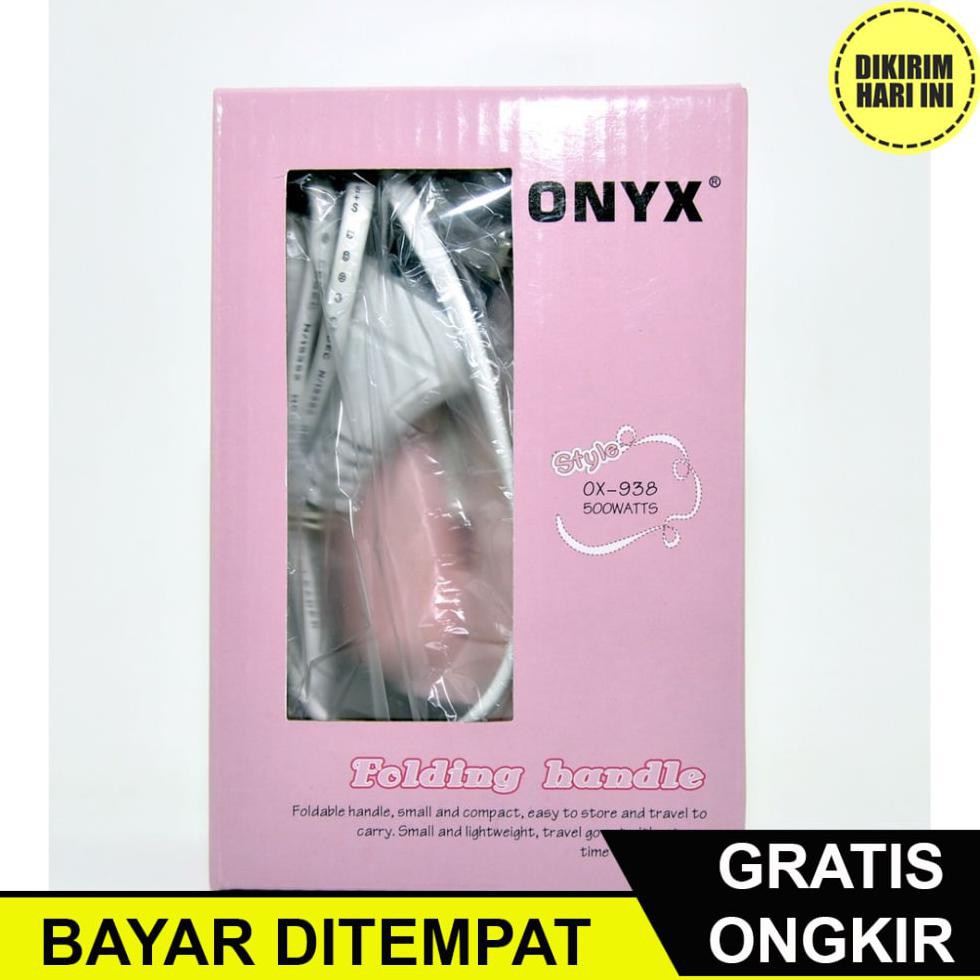 (hàng Mới Về) Máy Sấy Tóc Mini Gấp Gọn G2023 Onyx 938 500 Wat