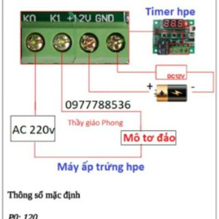 5 timer mạch trần hpe