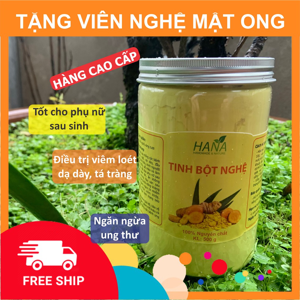 TINH BỘT NGHỆ NGUYÊN CHẤT - TINH BỘT NGHỆ VÀNG HANDMADE - CAM KẾT CHẤT LƯỢNG