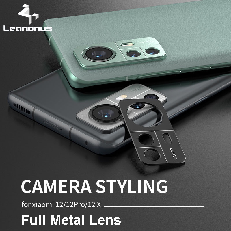Miếng Dán Bảo Vệ Camera Bằng Hợp Kim Nhôm Cho Xiaomi Mi 12 Pro 12X Xiaomi 12