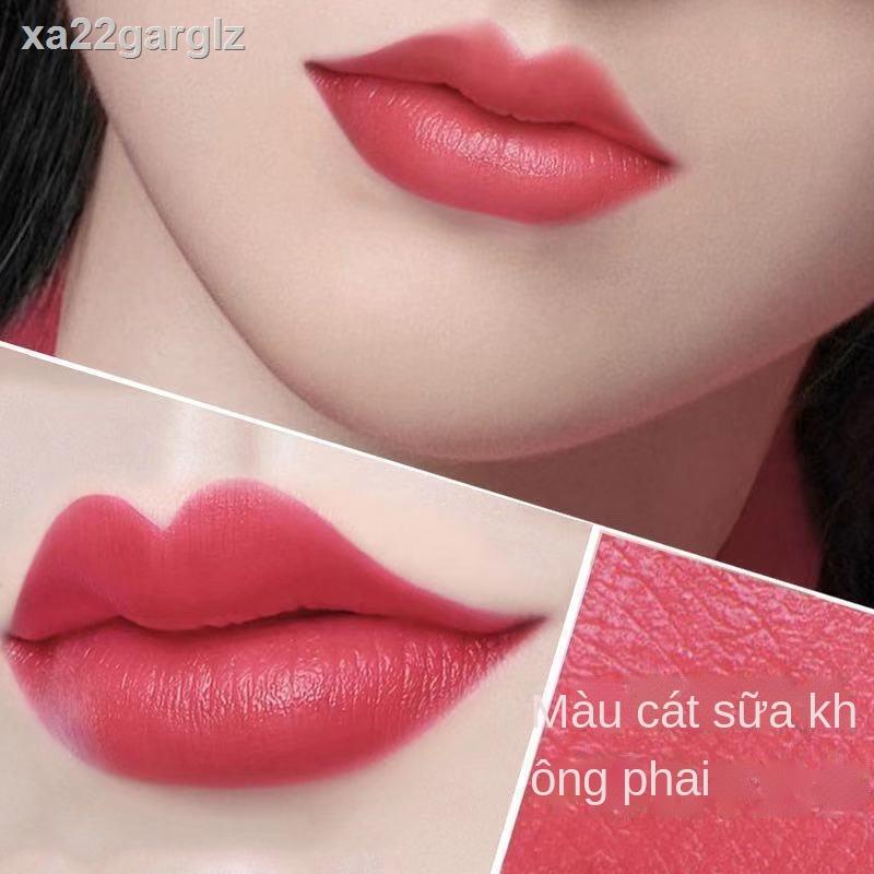 ۞۩™Thương hiệu lớn xác thực không phai màu kem chống dính cốc đậu son môi áo mưa giữ ẩm lâu dài mờ Audi