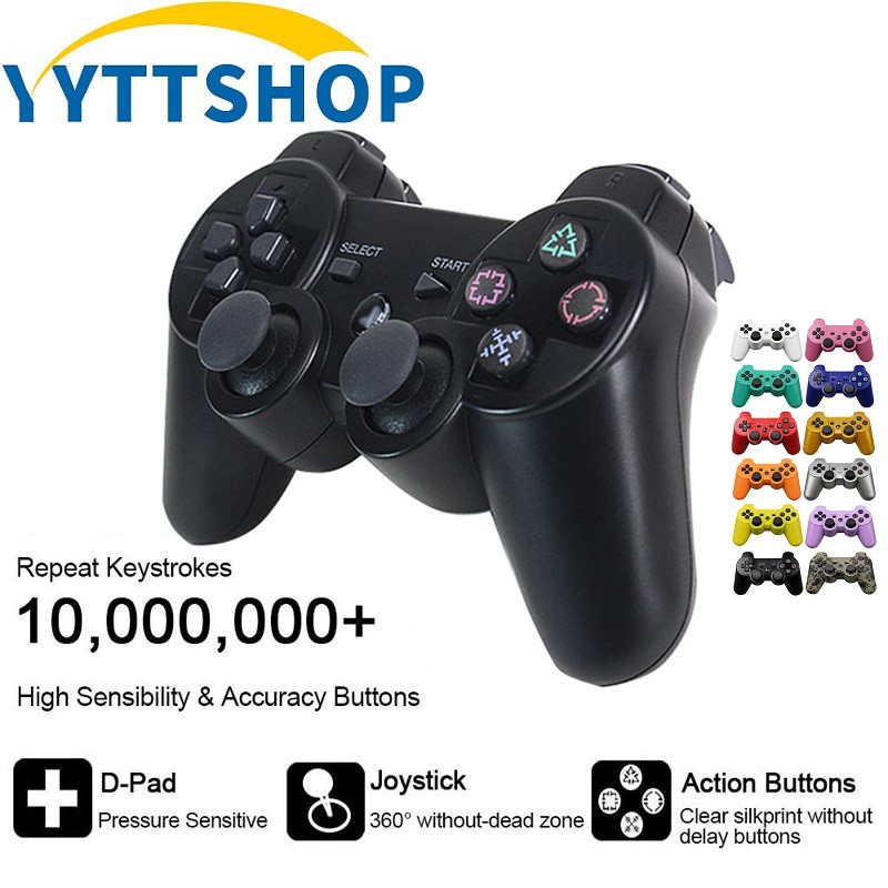 Tay cầm chơi game bluetooth không dây cho PS3