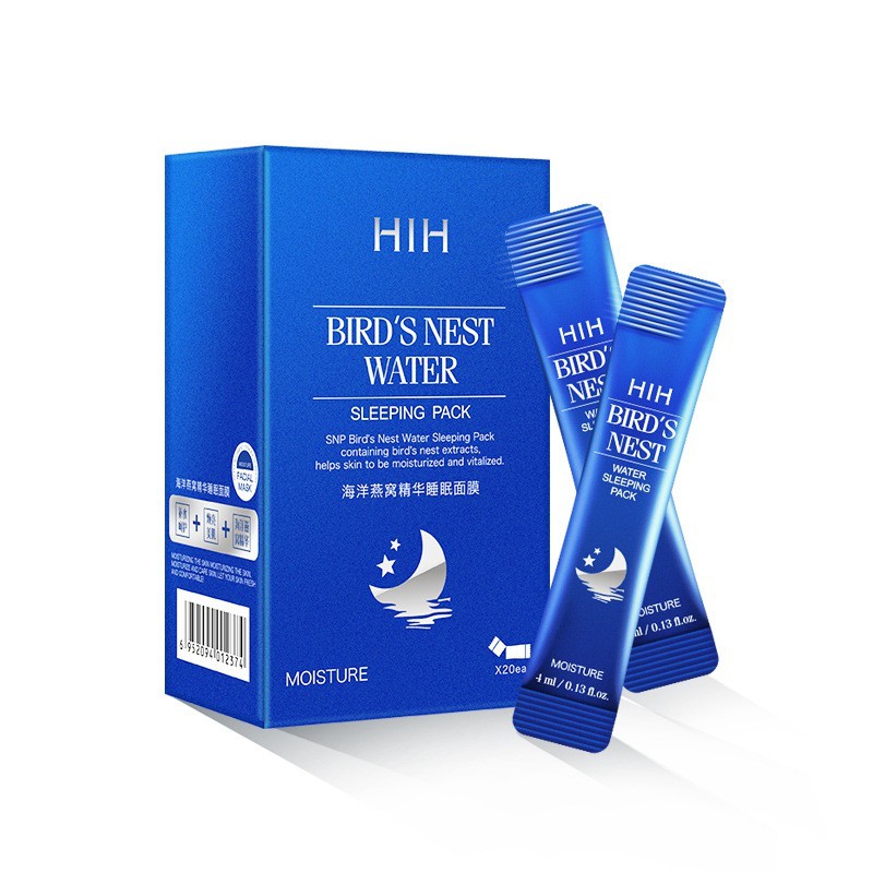 Mặt Nạ Ngủ Tinh Chất Yến HIH Sào Dưỡng Ẩm Cấp Nước Chăm Sóc Da Và Thu Nhỏ Lỗ Chân Lông | BigBuy360 - bigbuy360.vn