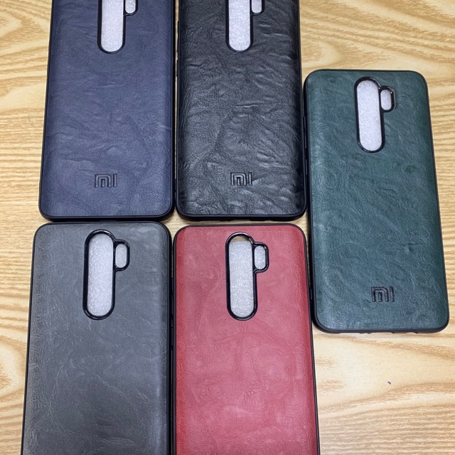 Ốp lưng Xiaomi Note 8 Pro dẻo kiểu da