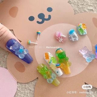 charm kẹo mút trang trí móng tay