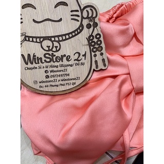 (FreeSize Satin) Đồ Bộ Satin Dây Đùi Đồ Bộ Mặc