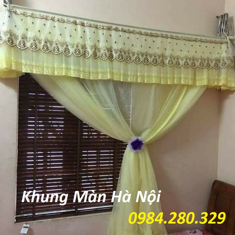 Khung Màn Inox Xếp Gọn ( Màn + Khung )