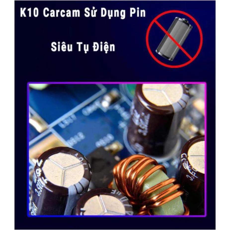 [Camera hành trình thông minh] Car Cam K10 GPS 2 Camera Trước Sau-cảnh báo lấn làn va chạm | BigBuy360 - bigbuy360.vn