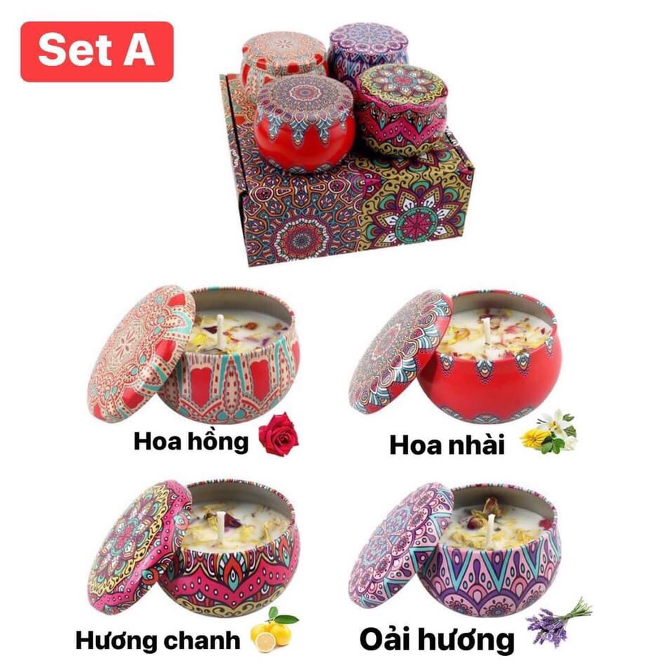 Quà tặng nến thơm mùa giáng sinh WELL Store_Uk