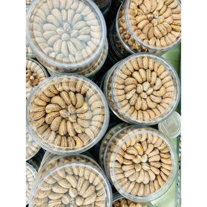 500GR HẠT ĐIỀU CỒ XẾP HOA RANG MUỐI BÌNH PHƯỚC LOẠI 1 HẠT GIÒN NGON