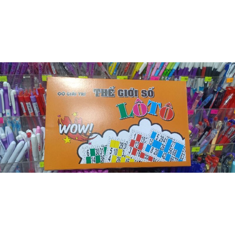 bộ cờ lô tô bằng gỗ cao cấp