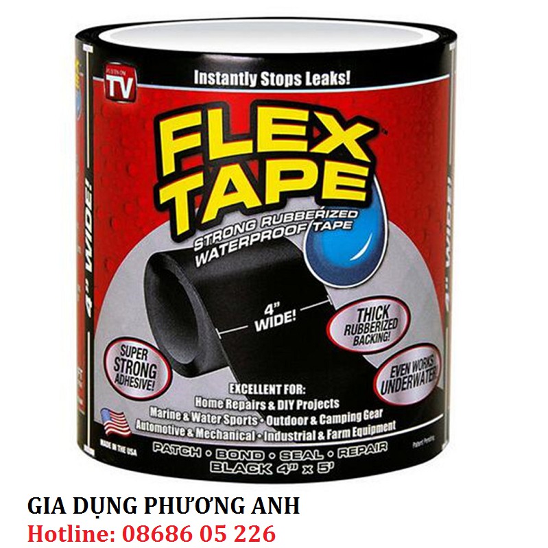 Băng Dính Đa năng Chống Nước, chống thấm Flex Tape